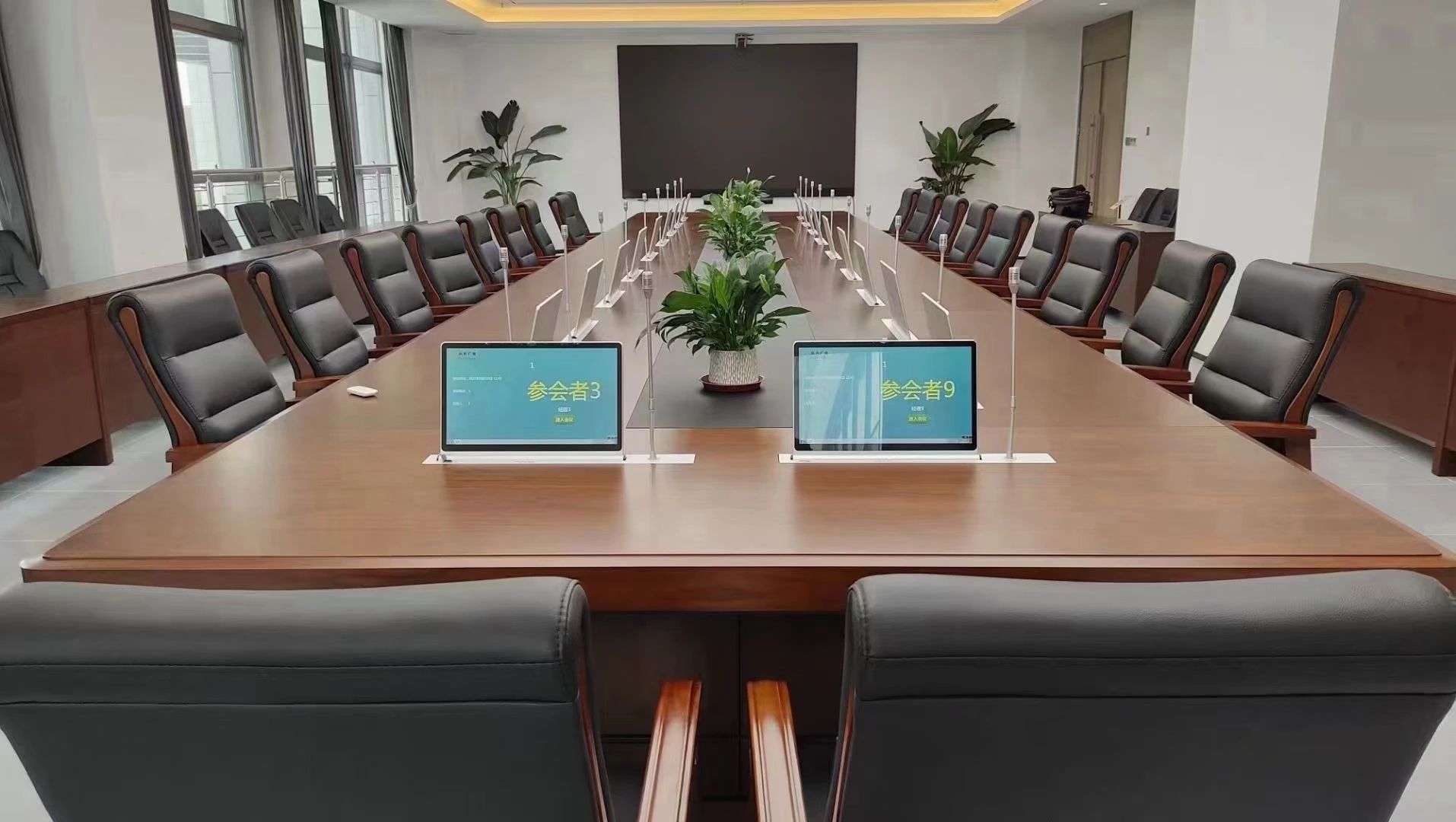 南宫NG28无纸化会议系统工程产品服务于校园会议室！